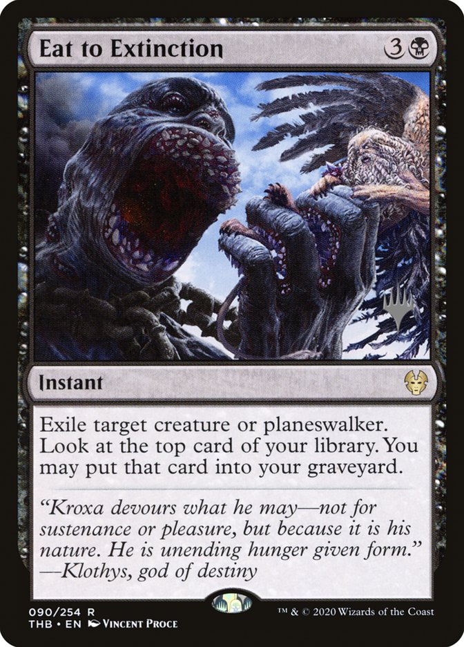 Eat to Extinction (Promo Pack) [Theros Beyond Death Promos] - Magic: The Gathering - Card Brawlers | Quebec | Canada |