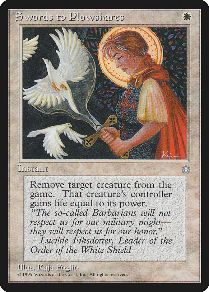 Swords to Plowshares [Ice Age] - Magic: The Gathering - Card Brawlers | Quebec | Canada |