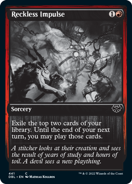 Reckless Impulse [Innistrad: Double Feature] - Magic: The Gathering - Card Brawlers | Quebec | Canada |