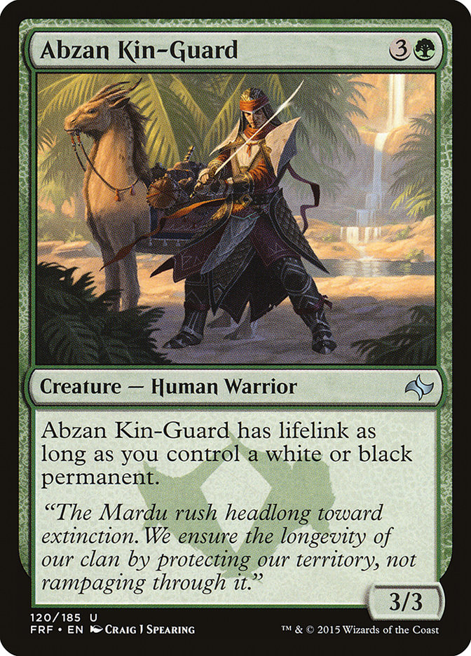 Abzan Kin-Guard [Fate Reforged] - Magic: The Gathering - Card Brawlers | Quebec | Canada |