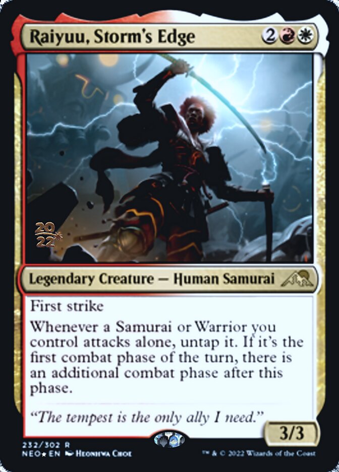 Raiyuu, Storm's Edge [Kamigawa: Neon Dynasty Prerelease Promos] - Magic: The Gathering - Card Brawlers | Quebec | Canada |