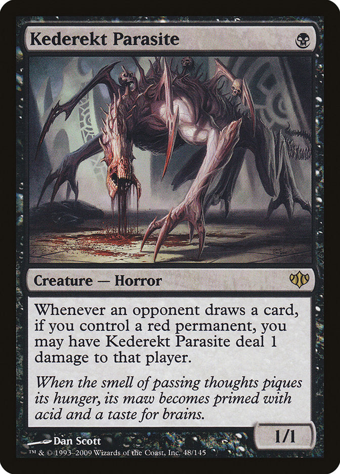 Kederekt Parasite [Conflux] - Magic: The Gathering - Card Brawlers | Quebec | Canada |