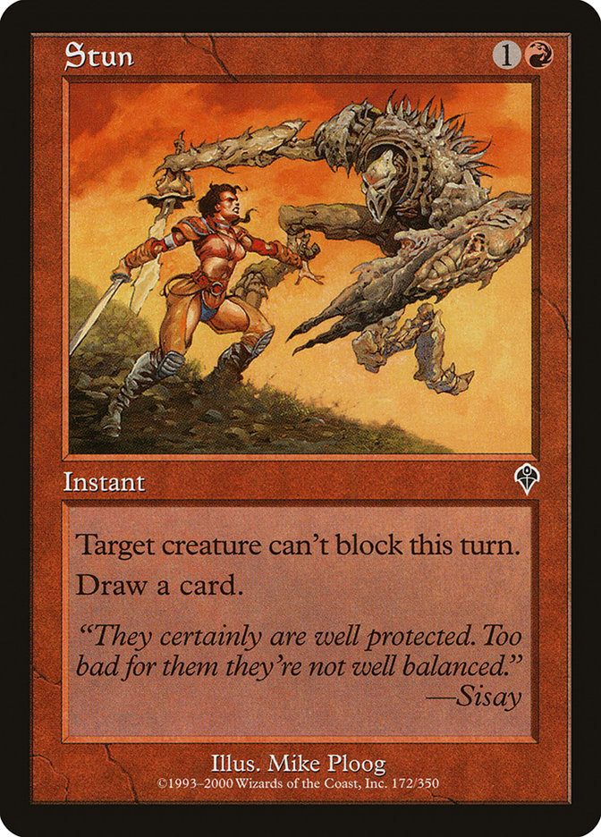 Stun [Invasion] - Magic: The Gathering - Card Brawlers | Quebec | Canada |