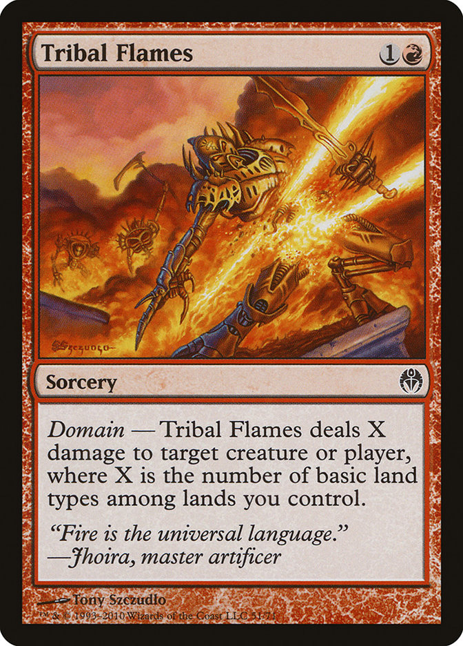 Tribal Flames [Duel Decks: Phyrexia vs. the Coalition] - Magic: The Gathering - Card Brawlers | Quebec | Canada |