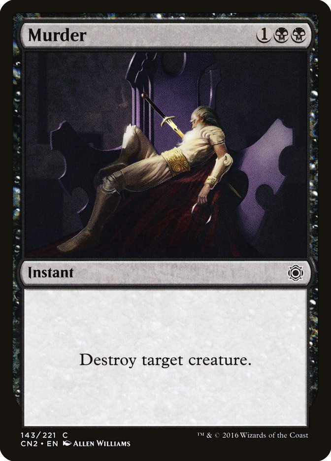 Murder [Conspiracy: Take the Crown] - Magic: The Gathering - Card Brawlers | Quebec | Canada |