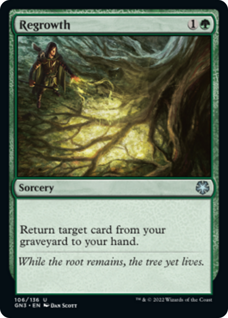 Regrowth [Game Night: Free-for-All] - Magic: The Gathering - Card Brawlers | Quebec | Canada |