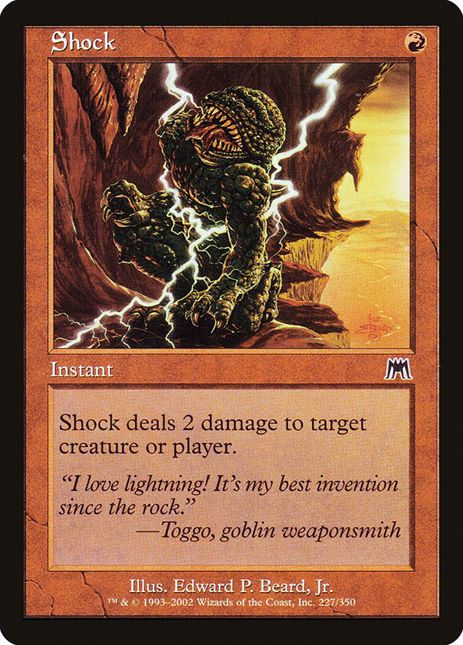 Shock [Onslaught] - Magic: The Gathering - Card Brawlers | Quebec | Canada |