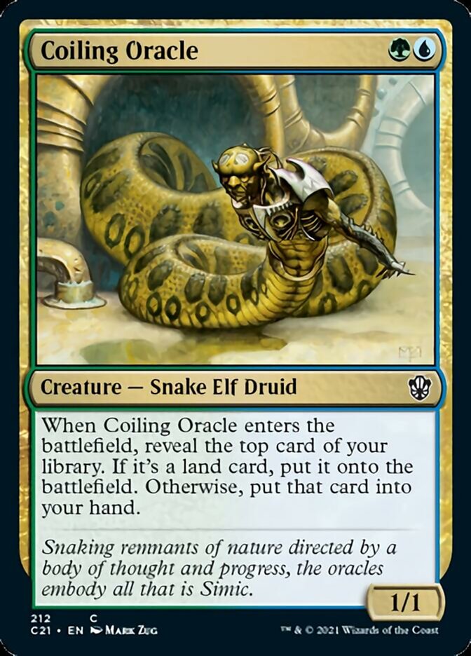 Coiling Oracle [Commander 2021] - Magic: The Gathering - Card Brawlers | Quebec | Canada |