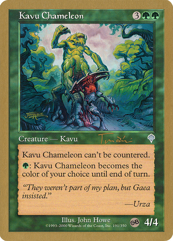 Kavu Chameleon (Jan Tomcani) (SB) [World Championship Decks 2001] - Magic: The Gathering - Card Brawlers | Quebec | Canada |