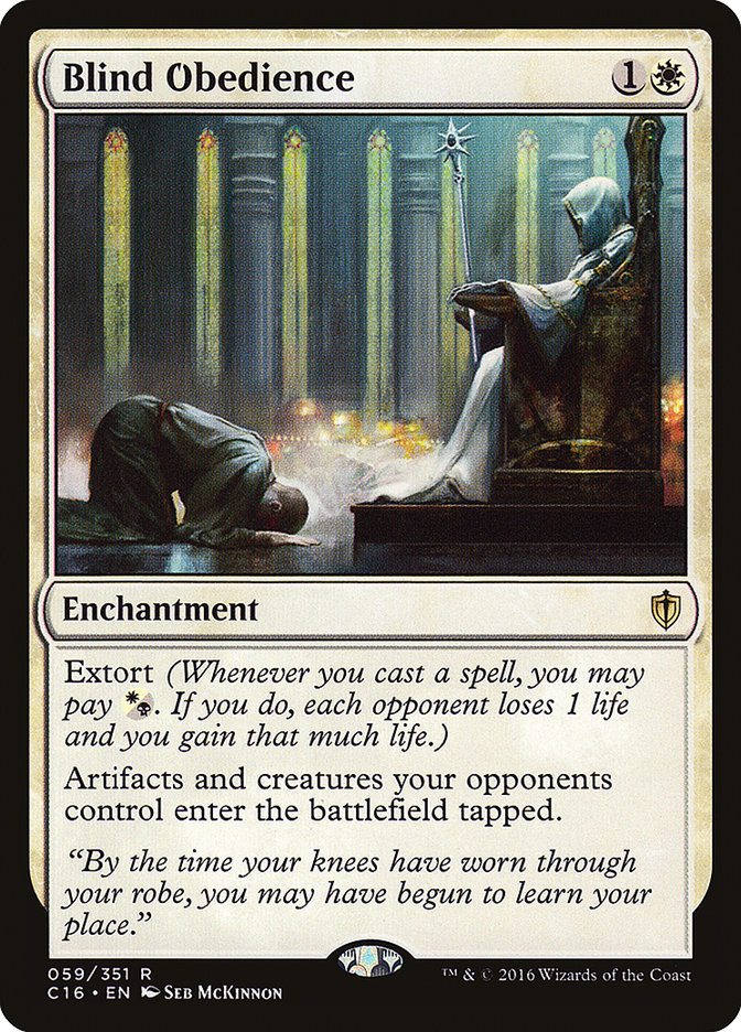 Blind Obedience [Commander 2016] - Magic: The Gathering - Card Brawlers | Quebec | Canada |