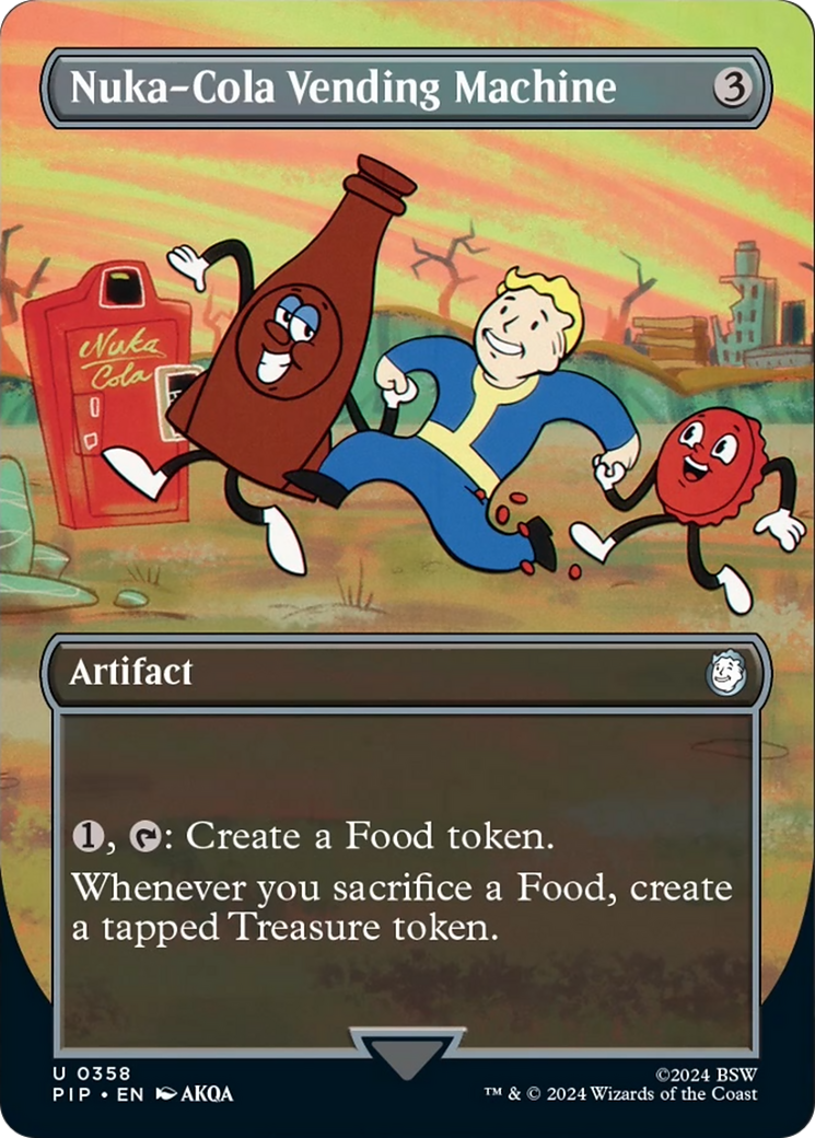 Nuka-Cola Vending Machine (Borderless) [Fallout] - Magic: The Gathering - Card Brawlers | Quebec | Canada |