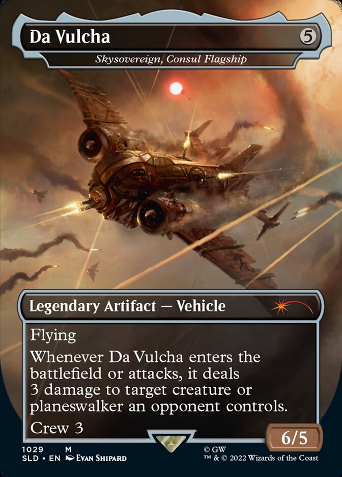 Da Vulcha - Skysovereign, Consul Flagship (Borderless) [Secret Lair Drop Series] - Magic: The Gathering - Card Brawlers | Quebec | Canada |