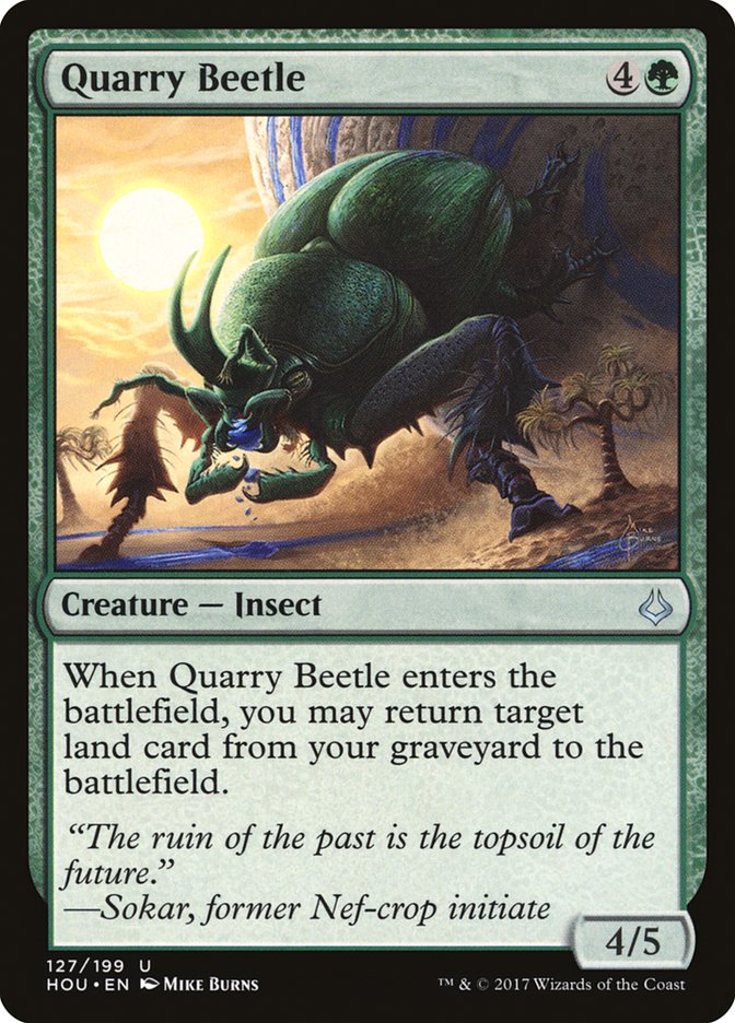 Quarry Beetle [Hour of Devastation] - Magic: The Gathering - Card Brawlers | Quebec | Canada |