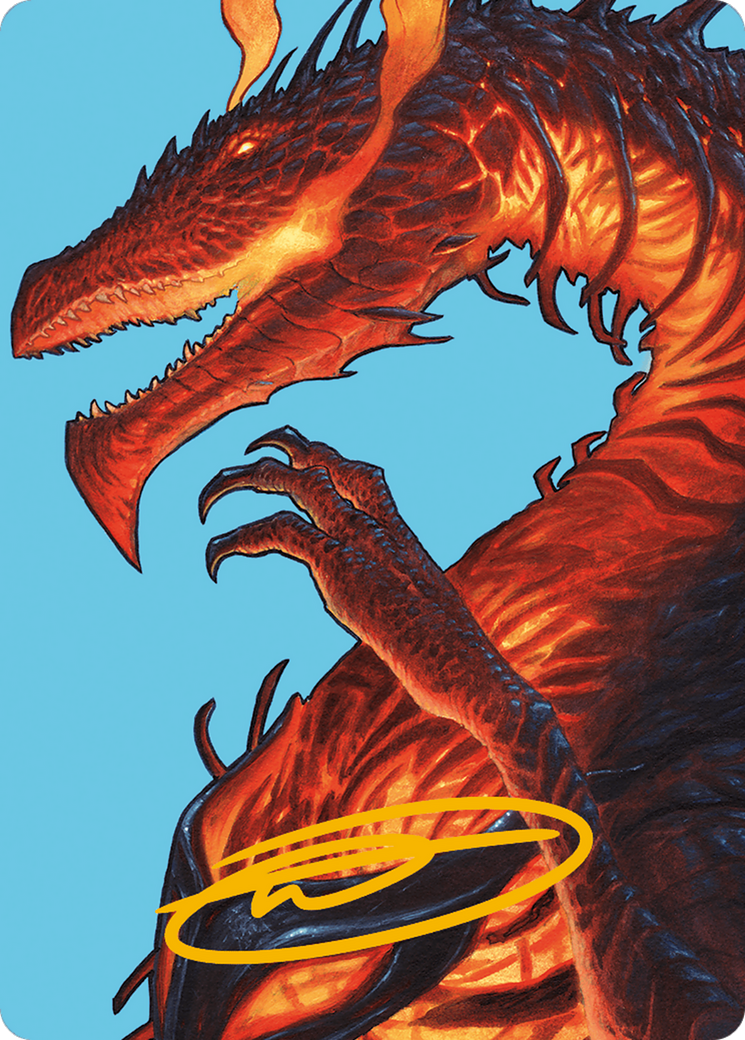 Herigast, Erupting Nullkite Art Card (Gold-Stamped Signature) [Modern Horizons 3 Art Series] - Magic: The Gathering - Card Brawlers | Quebec | Canada |
