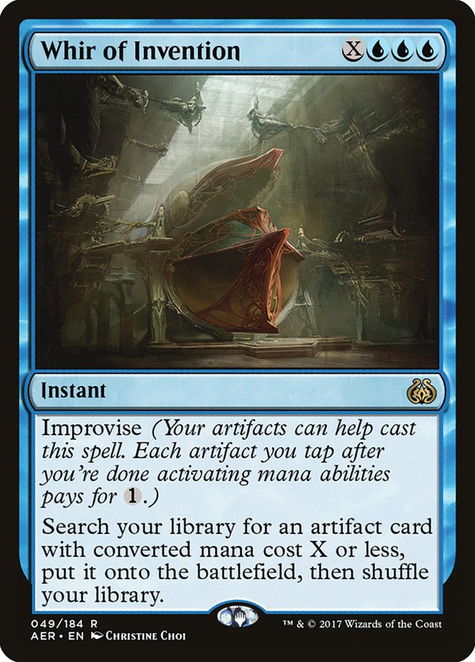 Whir of Invention [Aether Revolt] - Magic: The Gathering - Card Brawlers | Quebec | Canada |