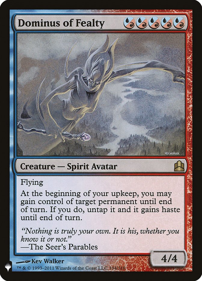 Dominus of Fealty [Mystery Booster] - Magic: The Gathering - Card Brawlers | Quebec | Canada |