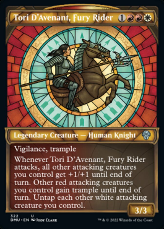 Tori D'Avenant, Fury Rider (Showcase) [Dominaria United] - Magic: The Gathering - Card Brawlers | Quebec | Canada |