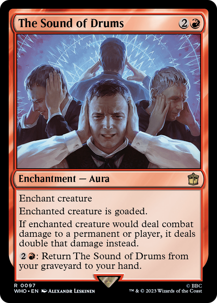 The Sound of Drums [Doctor Who] - Magic: The Gathering - Card Brawlers | Quebec | Canada |