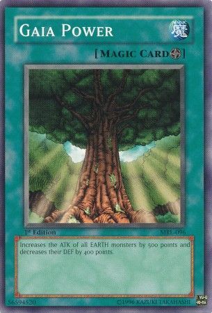 Gaia Power [MRL-096] Common - Yu-Gi-Oh! - Card Brawlers | Quebec | Canada |
