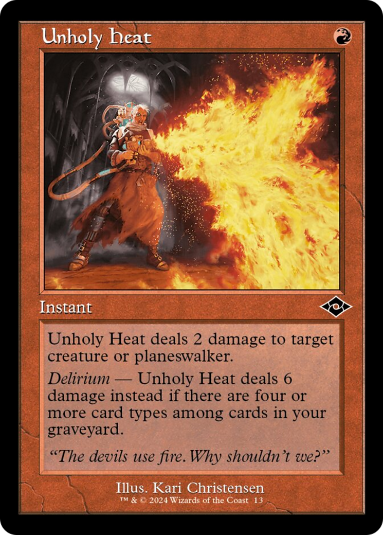 Unholy Heat (Retro) [Modern Horizons 2] - Magic: The Gathering - Card Brawlers | Quebec | Canada |