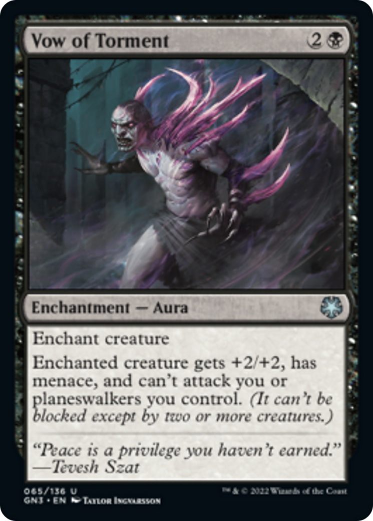 Vow of Torment [Game Night: Free-for-All] - Magic: The Gathering - Card Brawlers | Quebec | Canada |
