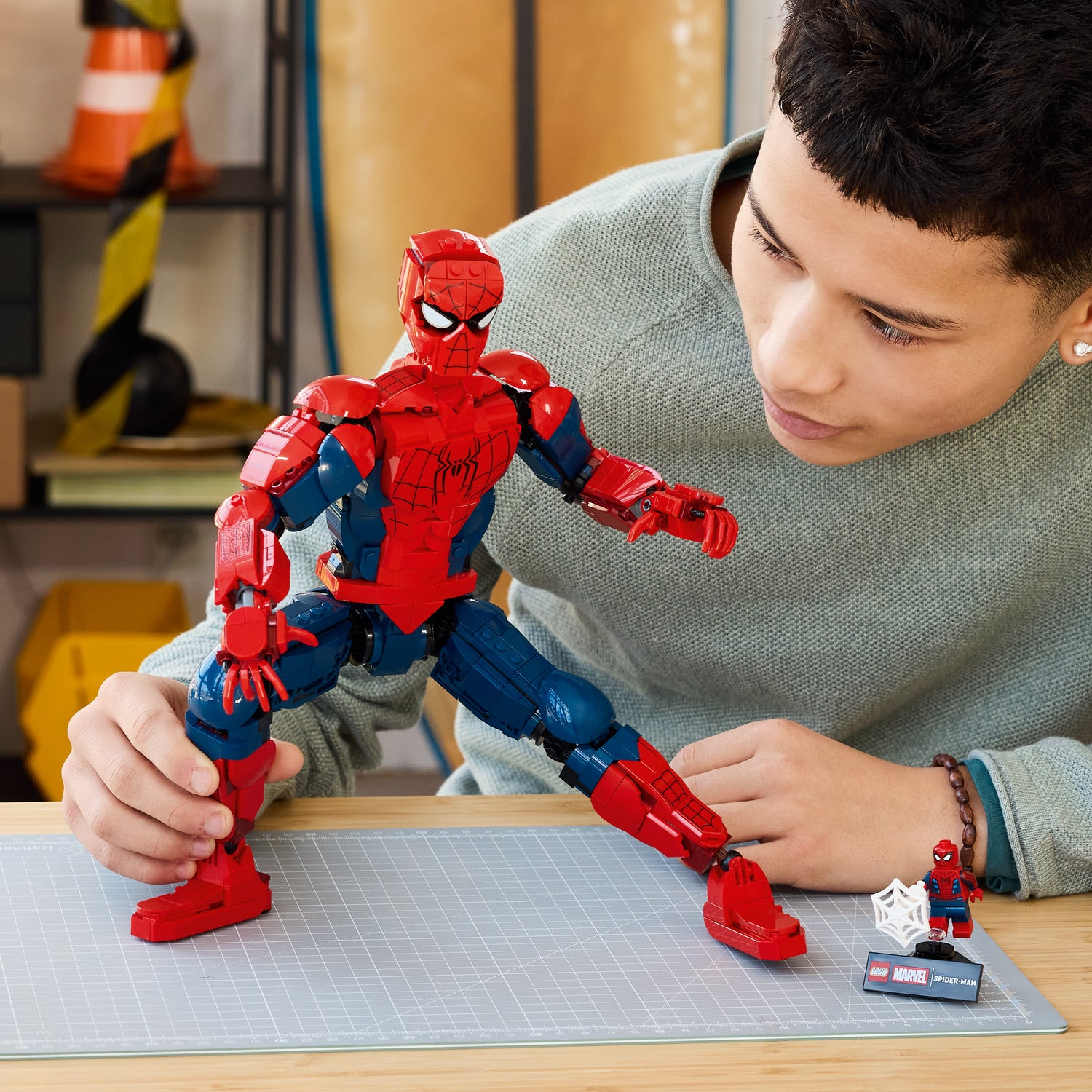 LEGO - Marvel - Spider-Man Hero Figure - Building Kit - 76346