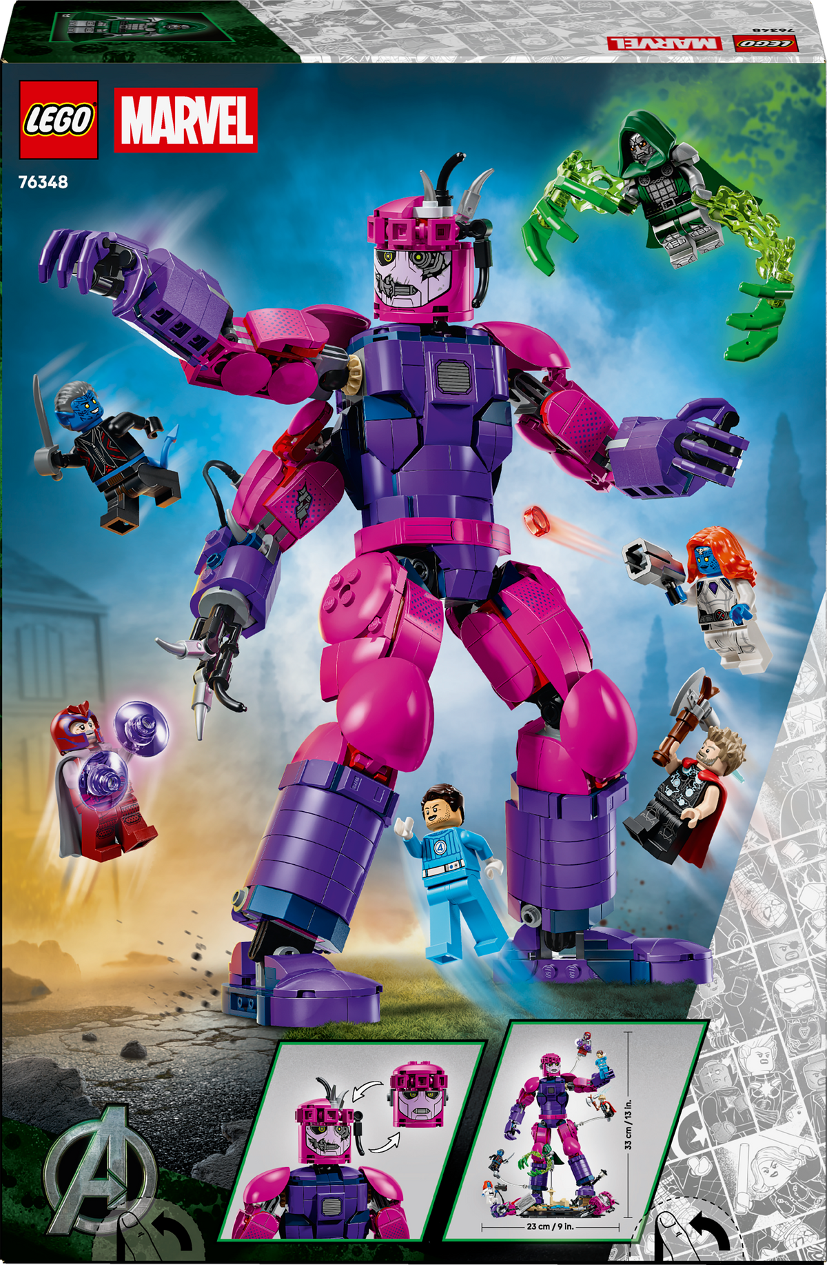 LEGO - Marvel Epic Battle - Avengers: Doomsday - Building Kit - 76348