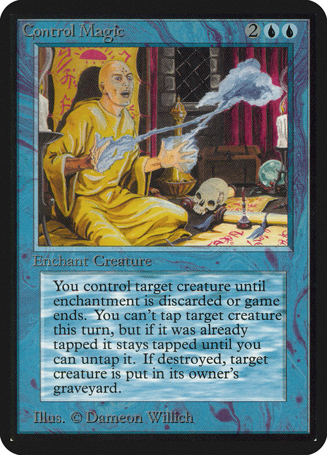 Control Magic [Alpha Edition] - Magic: The Gathering - Card Brawlers | Quebec | Canada |