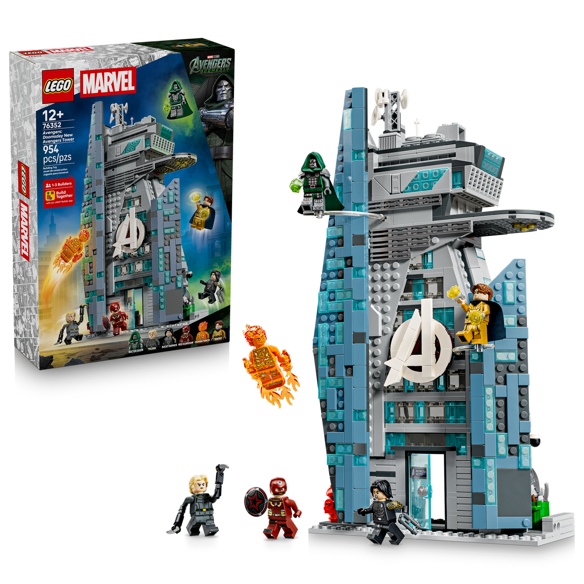 LEGO - Marvel Avengers - Doomsday New Avengers Tower - Building Kit - 76352