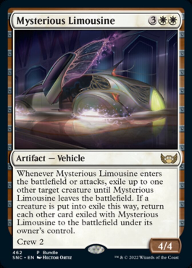 Mysterious Limousine (Bundle) [Streets of New Capenna] - Magic: The Gathering - Card Brawlers | Quebec | Canada |