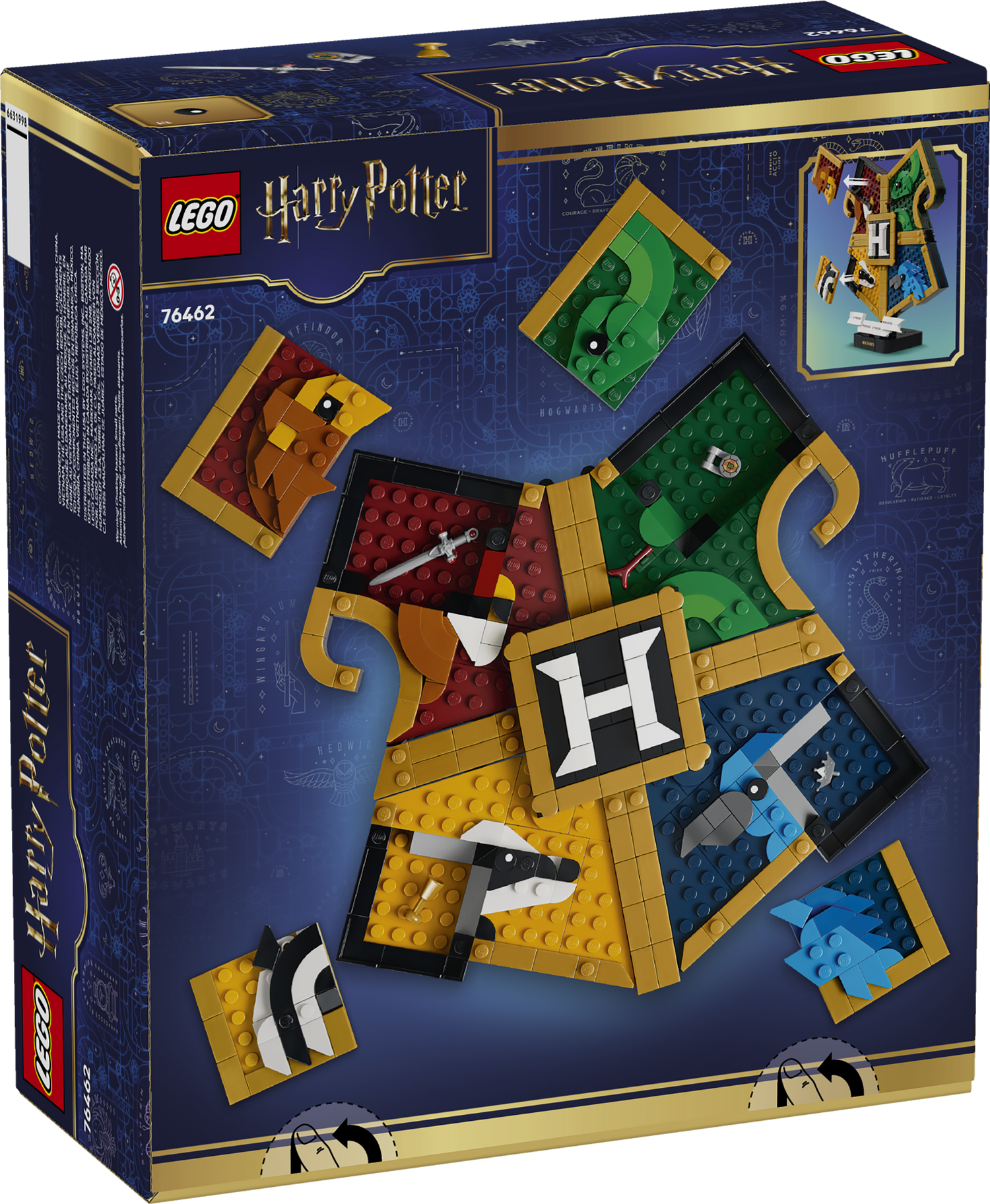 LEGO - Harry Potter - Hogwarts™ House Crest - Building Kit - 76462