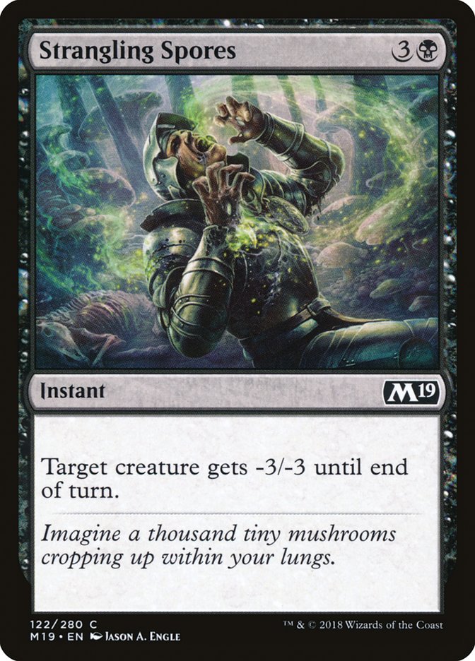 Strangling Spores [Core Set 2019] - Magic: The Gathering - Card Brawlers | Quebec | Canada |