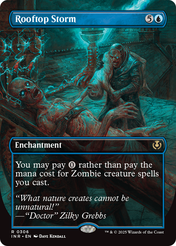 Rooftop Storm (Borderless) [Innistrad Remastered] - Magic: The Gathering - Card Brawlers | Quebec | Canada |