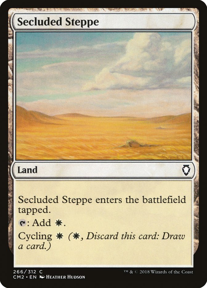 Secluded Steppe [Commander Anthology Volume II] - Magic: The Gathering - Card Brawlers | Quebec | Canada |
