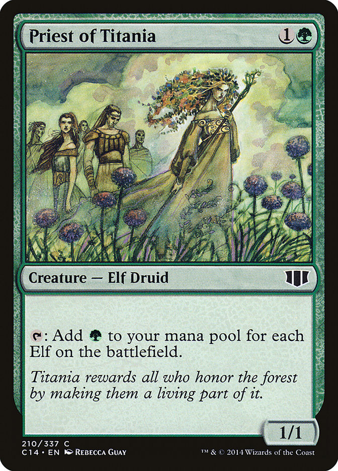 Priest of Titania [Commander 2014] - Magic: The Gathering - Card Brawlers | Quebec | Canada |