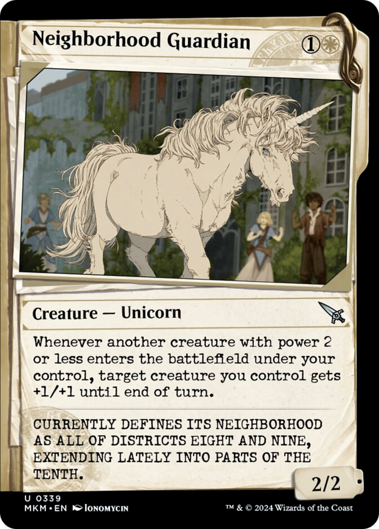 Neighborhood Guardian (Showcase) [Murders at Karlov Manor] - Magic: The Gathering - Card Brawlers | Quebec | Canada |