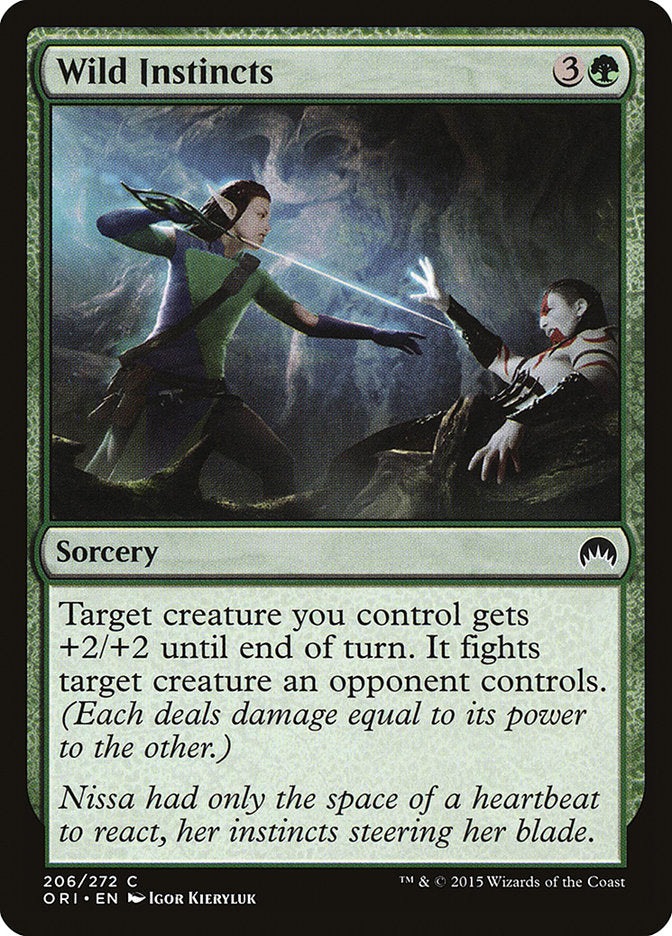 Wild Instincts [Magic Origins] - Magic: The Gathering - Card Brawlers | Quebec | Canada |