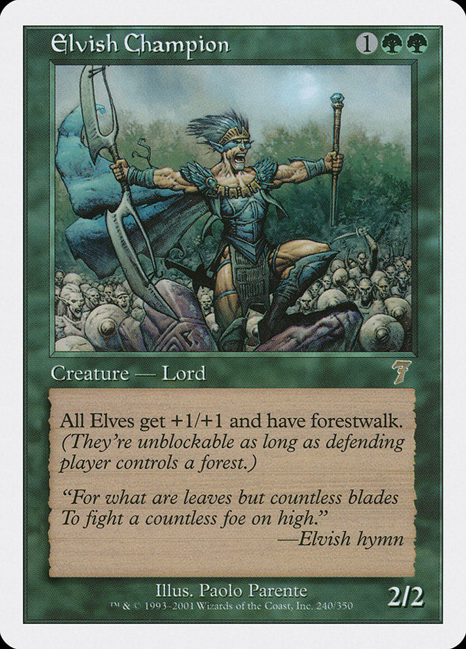 Elvish Champion [Seventh Edition] - Magic: The Gathering - Card Brawlers | Quebec | Canada |