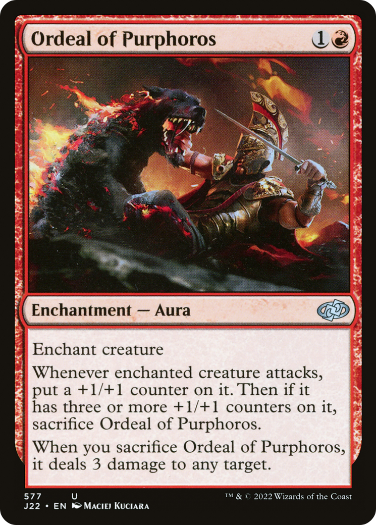 Ordeal of Purphoros [Jumpstart 2022] - Magic: The Gathering - Card Brawlers | Quebec | Canada |