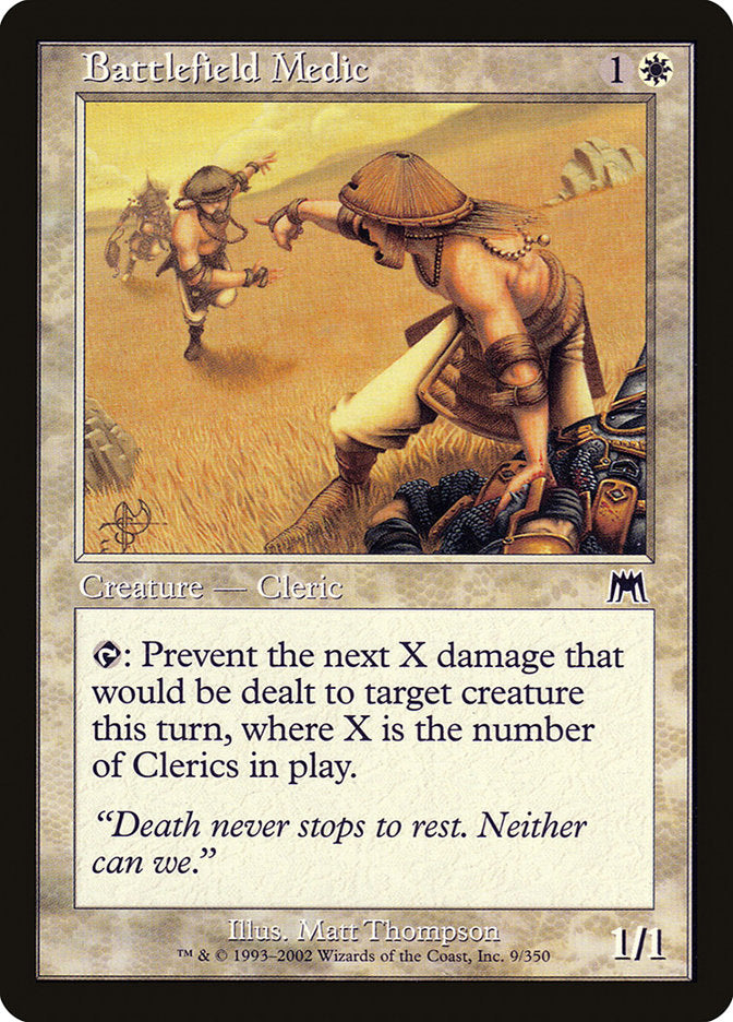 Battlefield Medic [Onslaught] - Magic: The Gathering - Card Brawlers | Quebec | Canada |