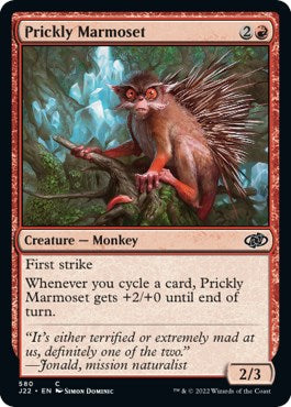 Prickly Marmoset [Jumpstart 2022] - Magic: The Gathering - Card Brawlers | Quebec | Canada |