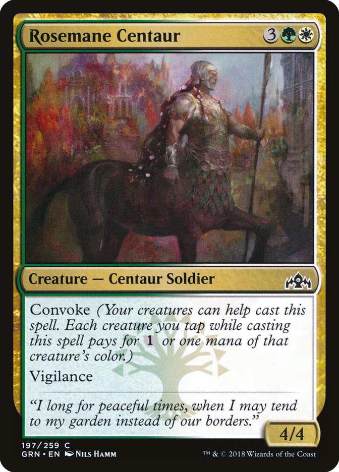 Rosemane Centaur [Guilds of Ravnica] - Magic: The Gathering - Card Brawlers | Quebec | Canada |