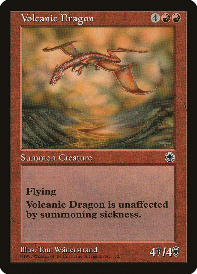 Volcanic Dragon [Portal] - Magic: The Gathering - Card Brawlers | Quebec | Canada |