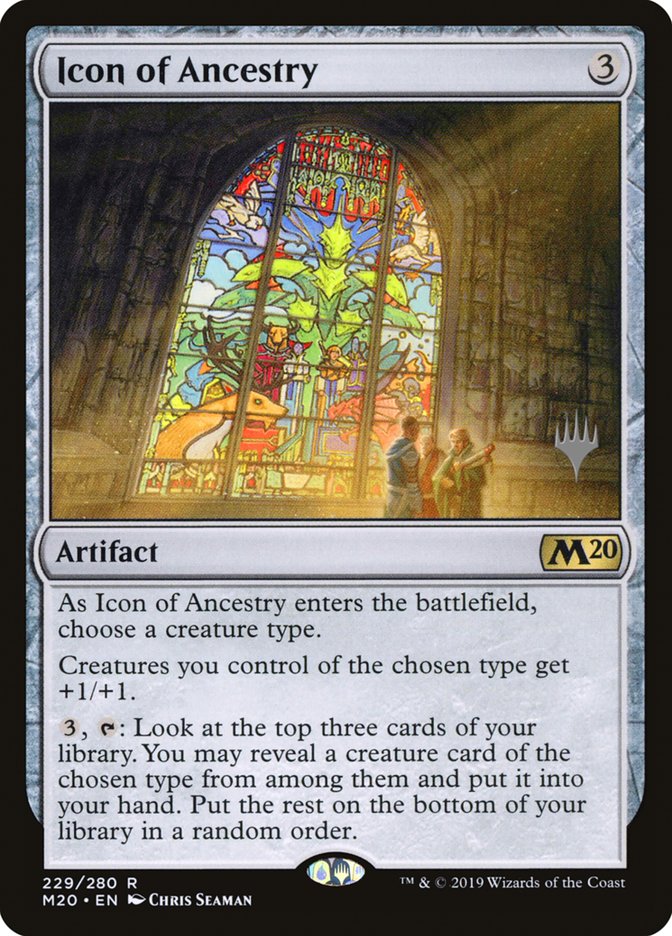 Icon of Ancestry (Promo Pack) [Core Set 2020 Promos] - Magic: The Gathering - Card Brawlers | Quebec | Canada |