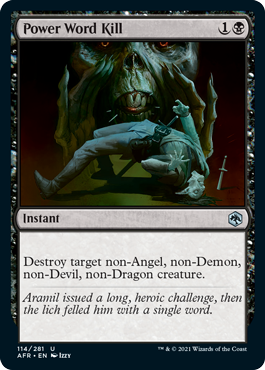 Power Word Kill [Dungeons & Dragons: Adventures in the Forgotten Realms] - Magic: The Gathering - Card Brawlers | Quebec | Canada |