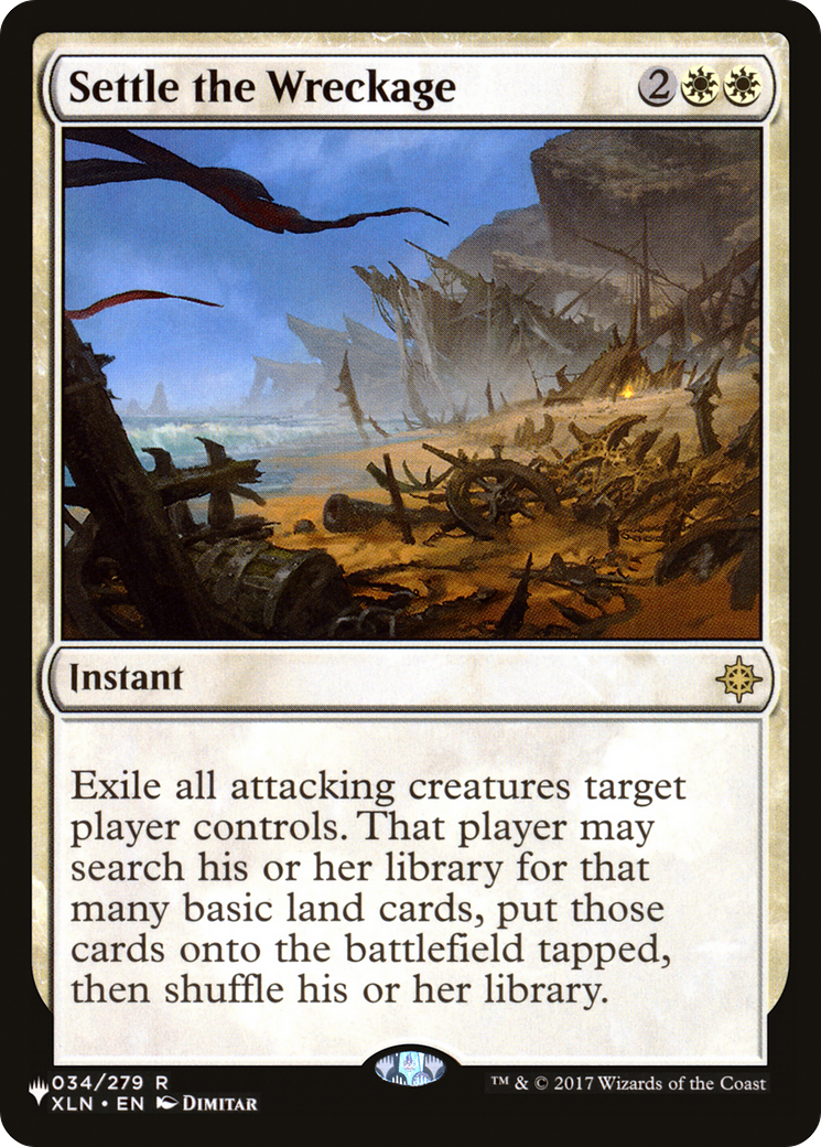 Settle the Wreckage [The List] - Magic: The Gathering - Card Brawlers | Quebec | Canada |