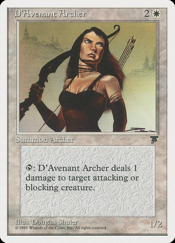 D'Avenant Archer [Chronicles] - Magic: The Gathering - Card Brawlers | Quebec | Canada |