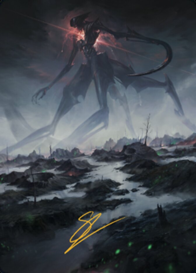 Swamp (1) Art Card (Gold-Stamped Signature) [The Brothers' War Art Series] - Magic: The Gathering - Card Brawlers | Quebec | Canada |