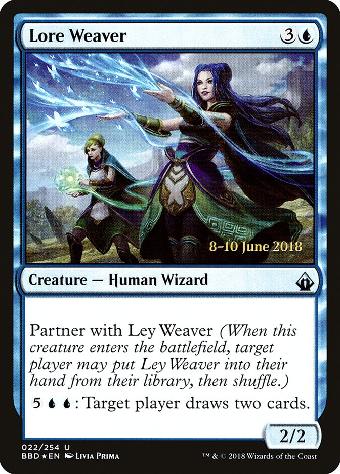 Lore Weaver [Battlebond Prerelease Promos] - Magic: The Gathering - Card Brawlers | Quebec | Canada |