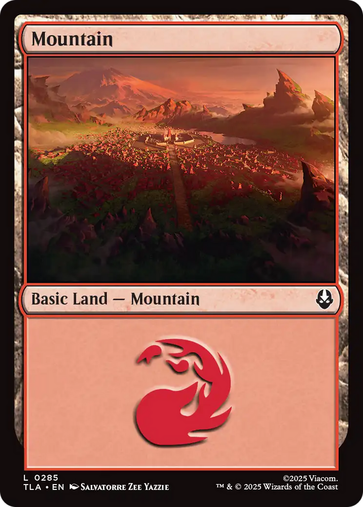 Mountain (0285) [Avatar: The Last Airbender] - Magic: The Gathering - Card Brawlers | Quebec | Canada |
